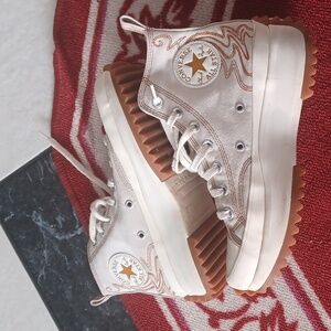 Converse Chuck Taylor All Star Run Star Hike (Embroidered Edition), Sz 8